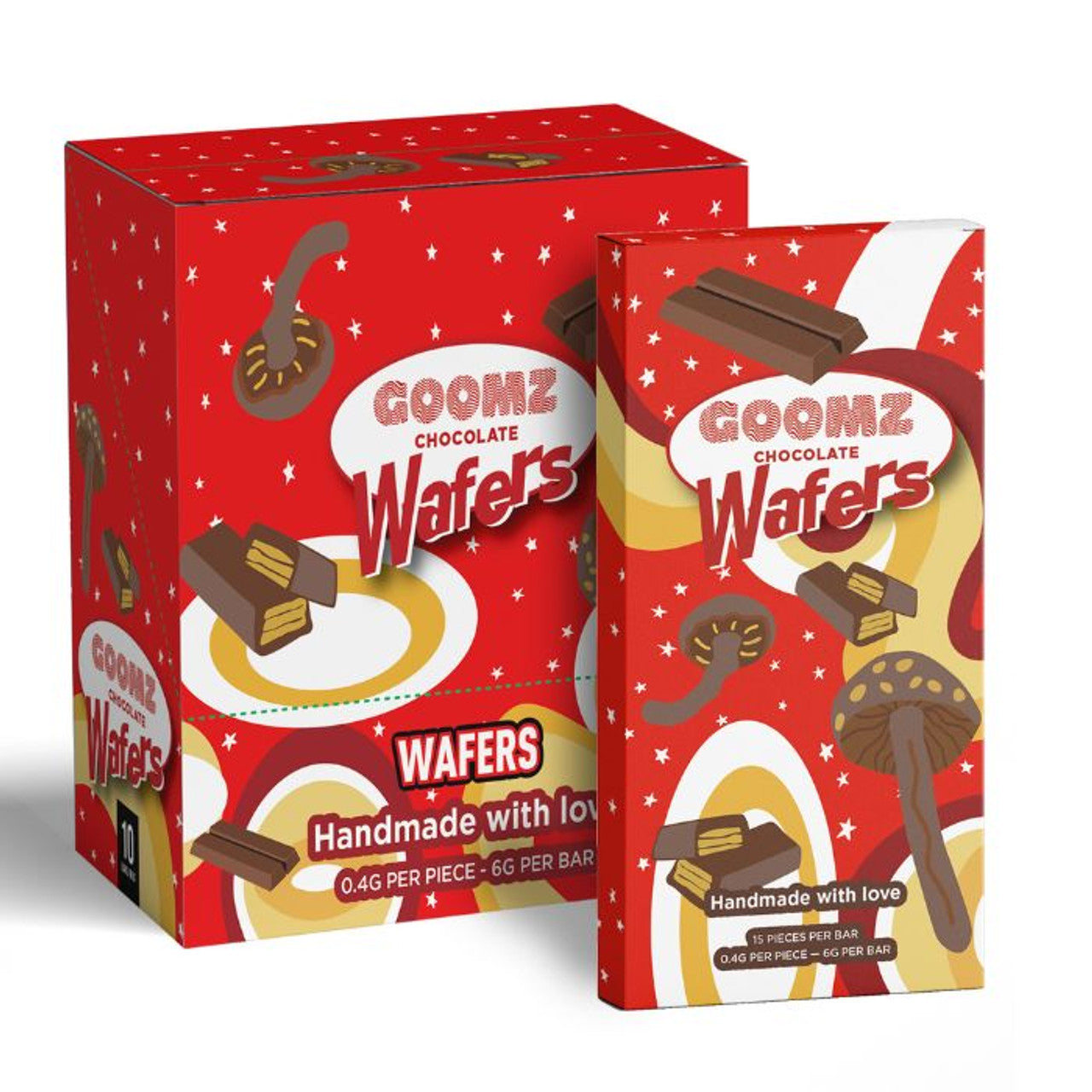 Goomz Mushroom Chocolate Bars