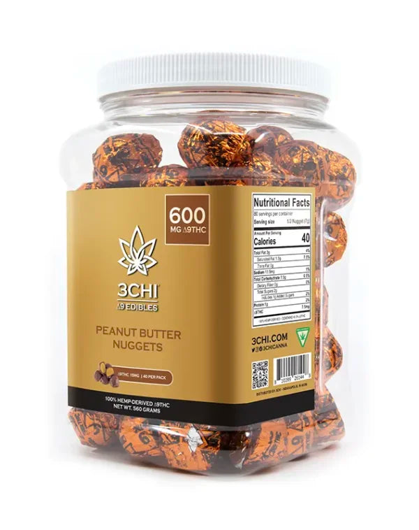 Peanut Butter Nuggets 600mg CBD & D9