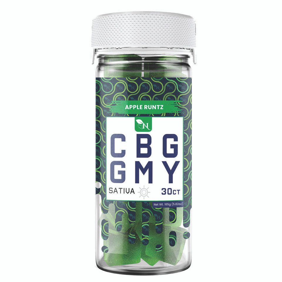 AGFN CBG Gummies Sativa 30ct 50mg ea 1500mg