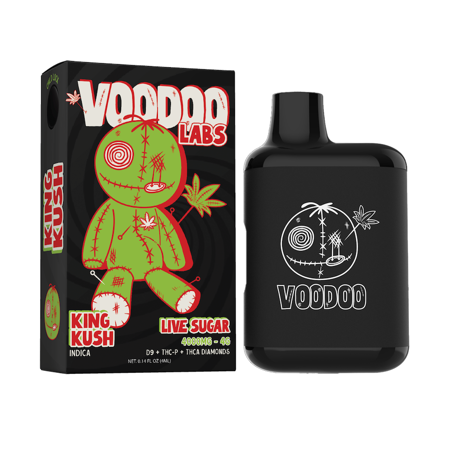 VooDoo Labs 4G Disposable D9+THCP+THCA Diamonds