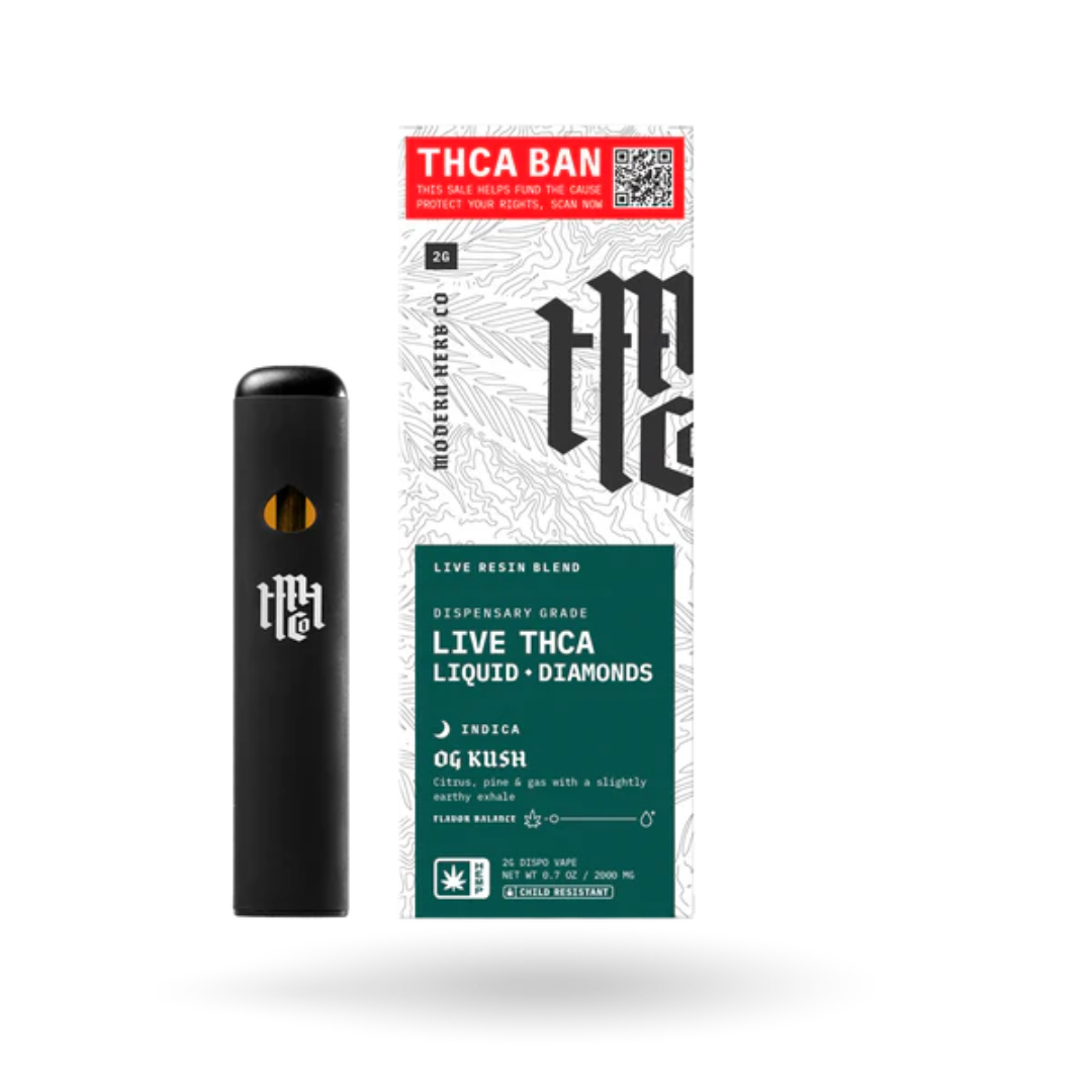 Liquid Diamonds Modern Herb 2g Disposable