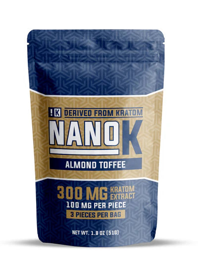 Nano K Almond Toffee 3pcs Kratom