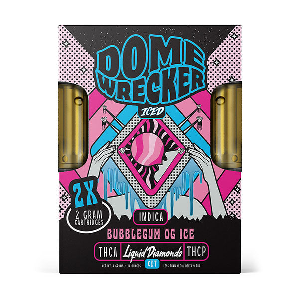 Dome Wrecker carts THCA Liq. Diamonds THCP 2x 2g