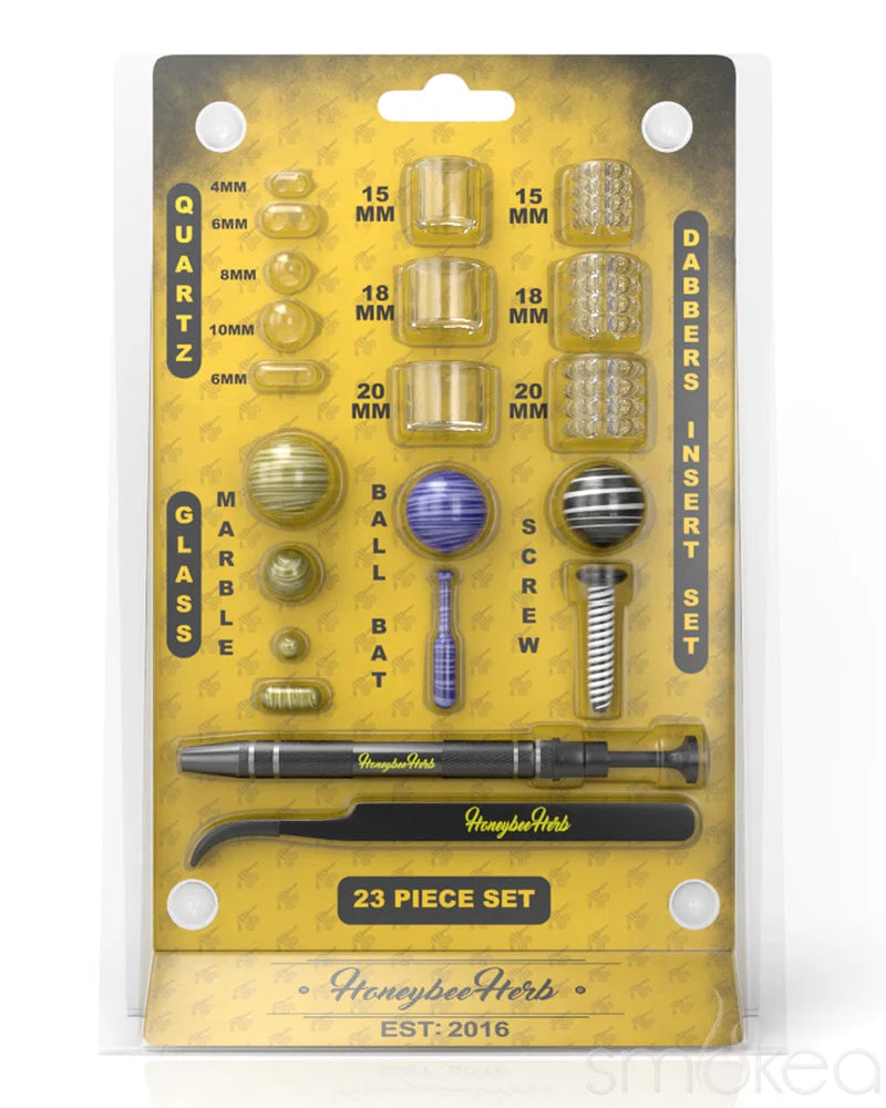 Honeybee Herb 23pc Dab Insert Acc Set