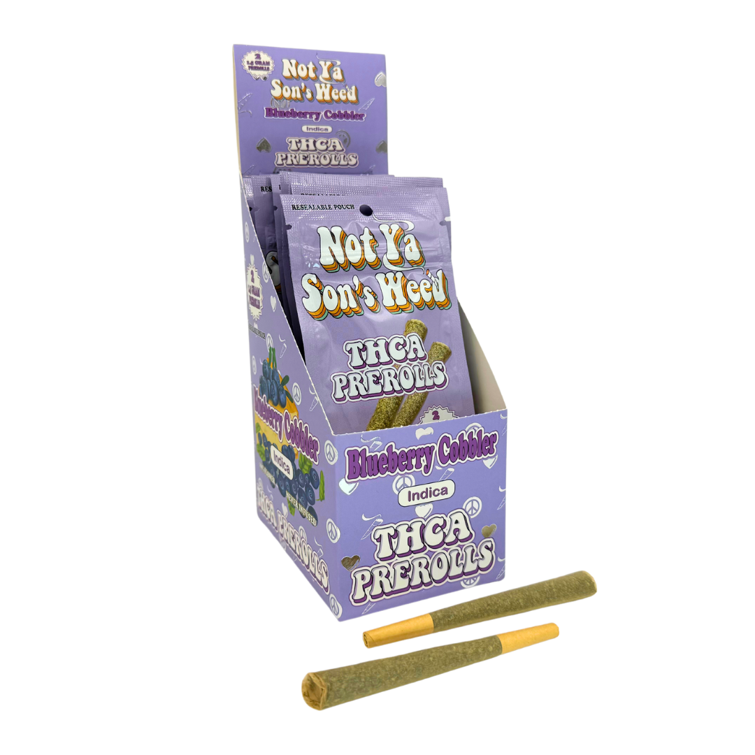Not Ya Sons Weed 1.5g x2 THCA PreRoll and Blunts