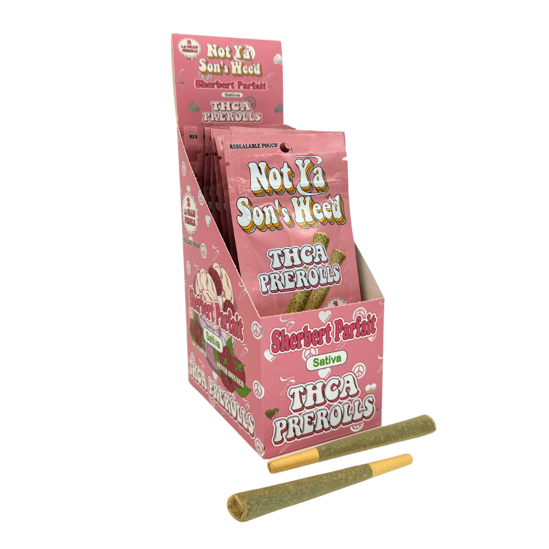 Not Ya Sons Weed 1.5g x2 THCA PreRoll and Blunts