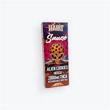 Habit Sauce Alien Cookies Disposable Indica THCA 2000mg 2g
