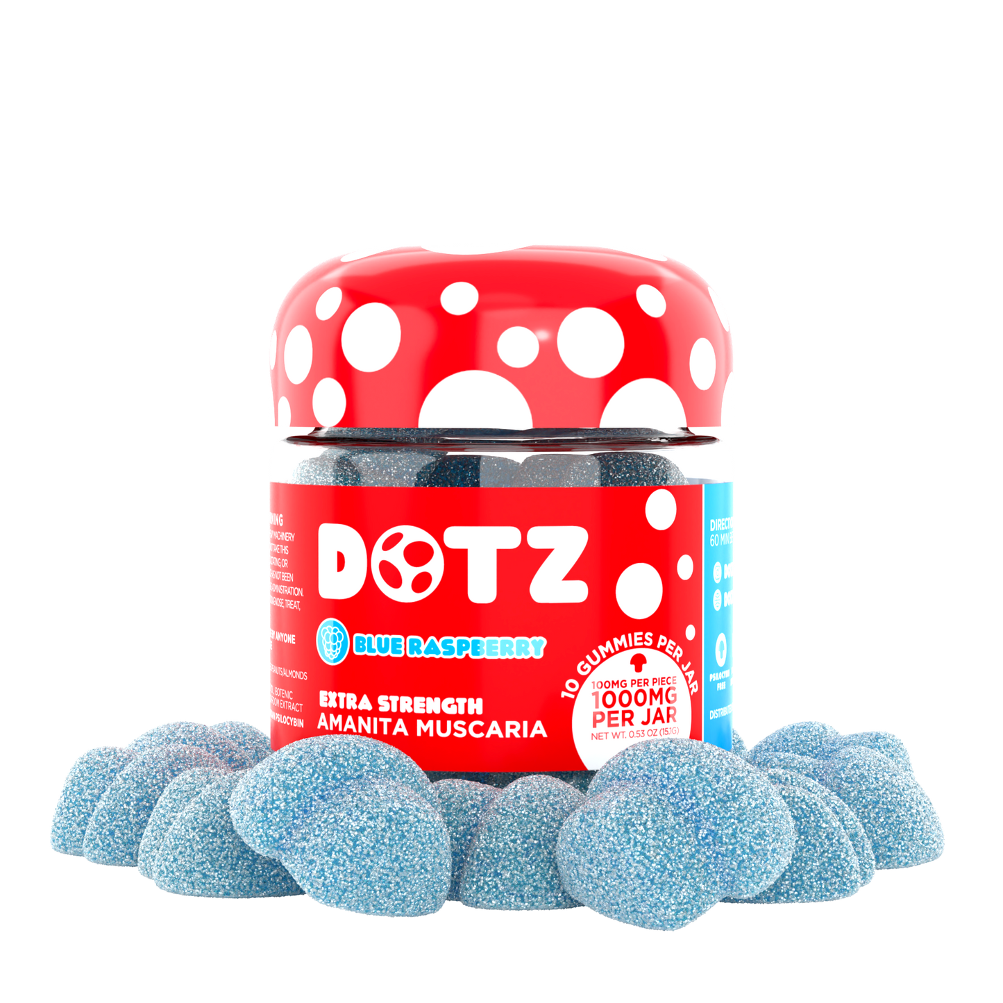 Dotz Amanita Mushroom Gummies