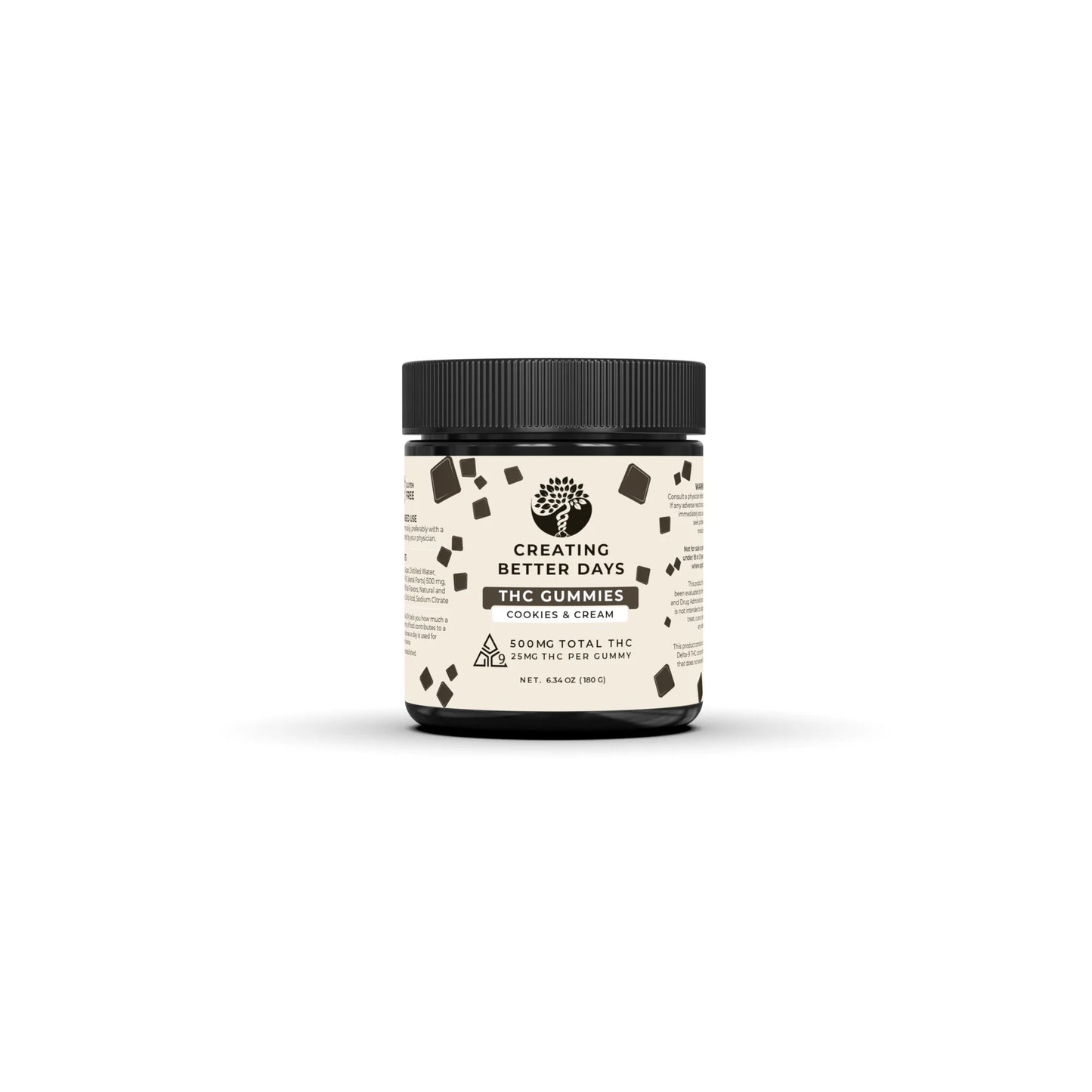 Creating Better Days THC Gummies 25MG