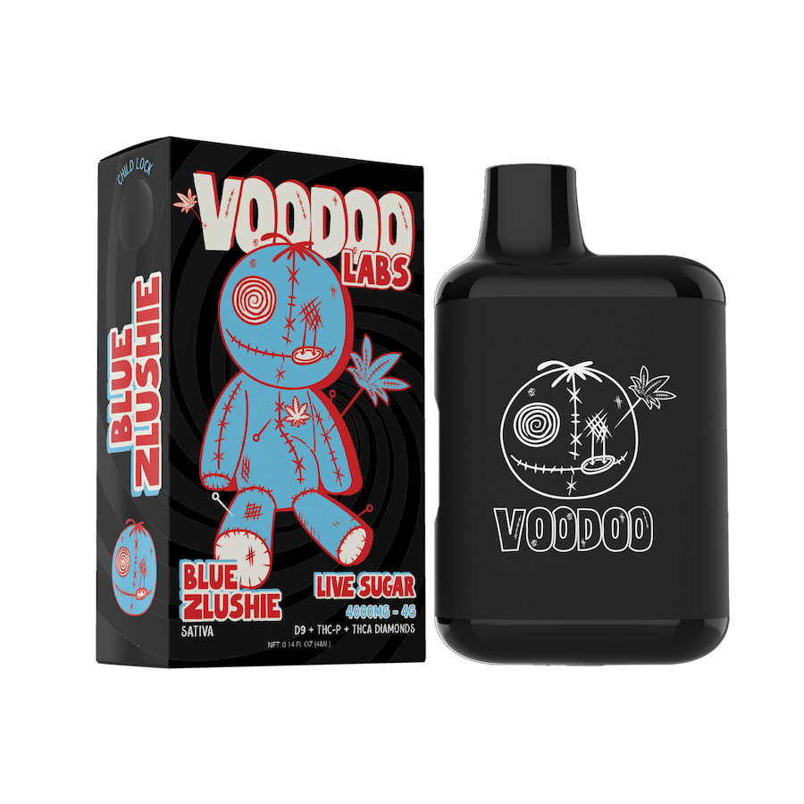 VooDoo Labs 4G Disposable D9+THCP+THCA Diamonds