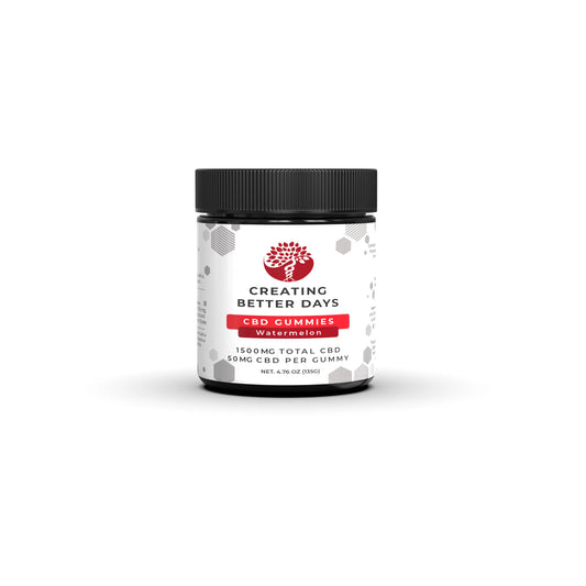 Creating Better Days 1500mg CBD Gummies