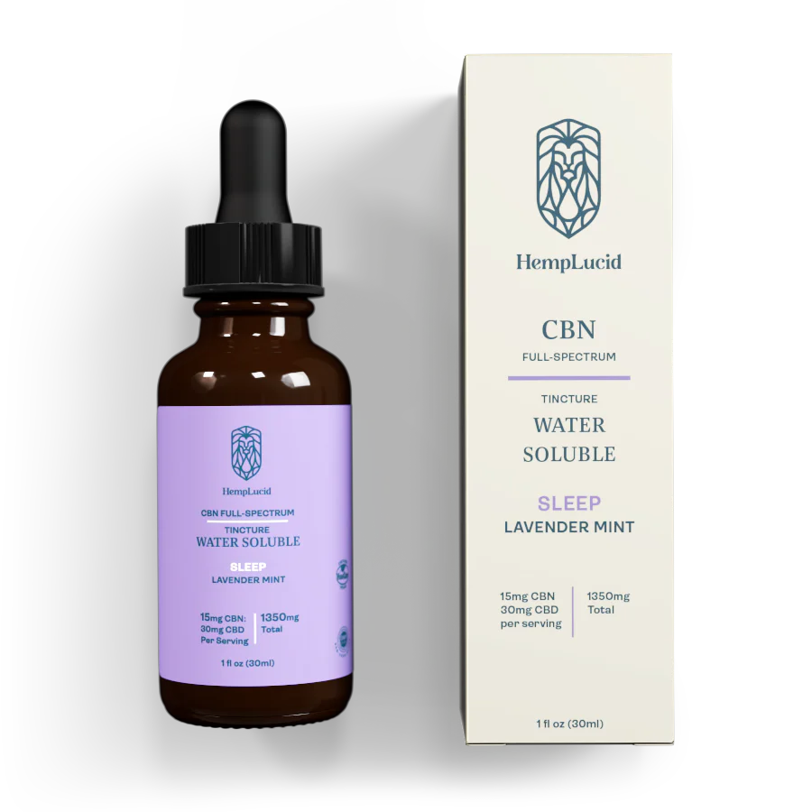 HempLucid Water Soluble CBN Sleep Tincture