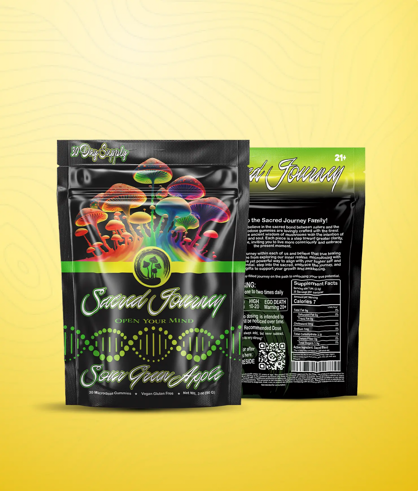 Sacred Journey Micro Dose Mushroom Gummies