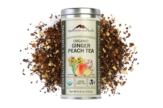 Organic Ginger Peach Tea