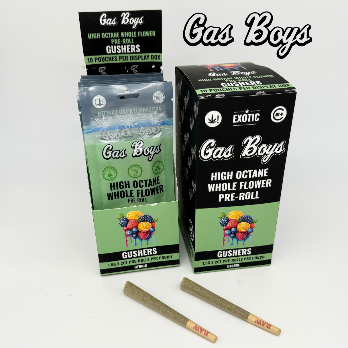 Gas Boys Preroll Gushers