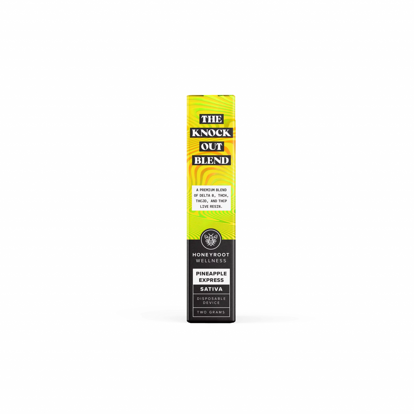 HoneyRoot The Knockout Blend Pineapple Exp. D8 2gr Disposable