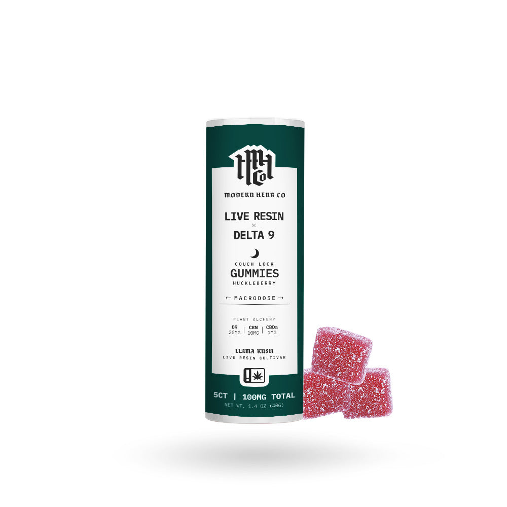 Modern Herb Co D9 Live Resin Gummies 5ct & 20ct