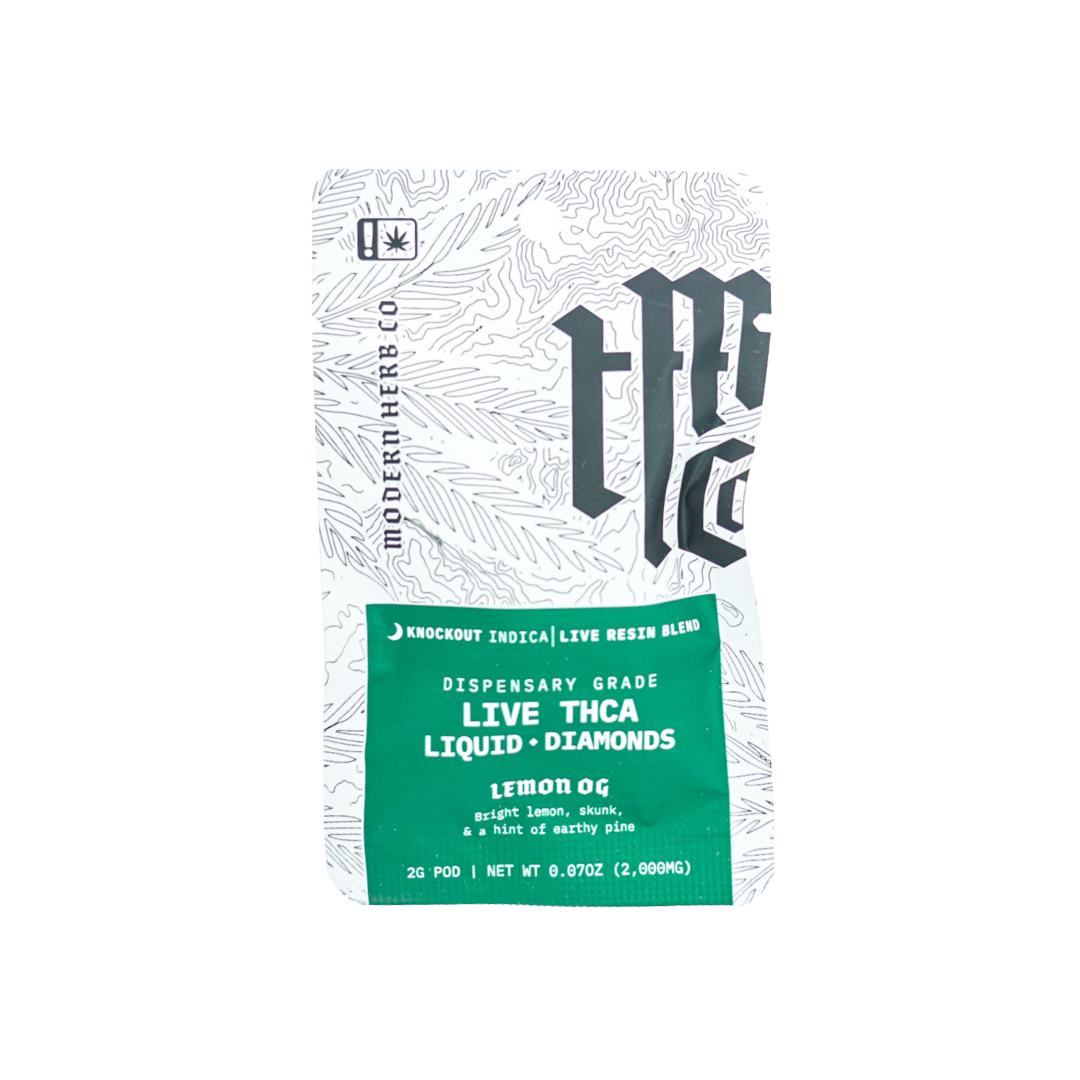 Modern Herb 2G Pod Liquid Diamonds Live Resin THCA