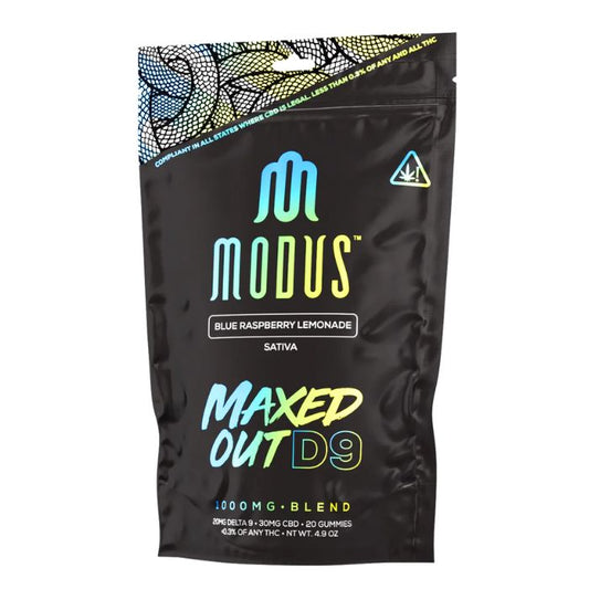 Modus Maxed out gummies Bl. Ras Lemonade Sativa