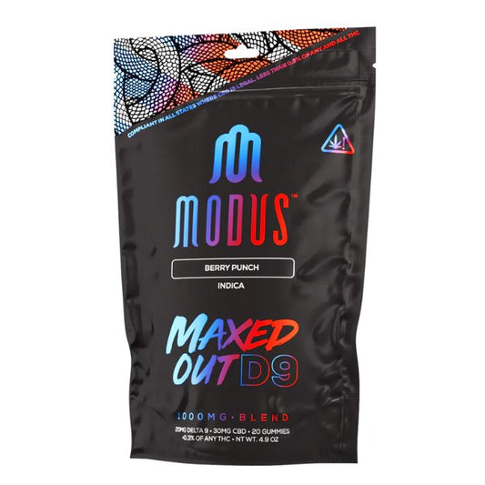 Modus Maxed Out Gummies Berry Punch Indica