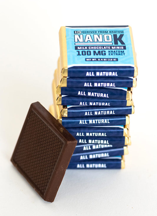 Kratom Nano K Extract Milk Chocolate Minis