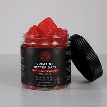 Creating Better Days Melatonin 5mg+ CBD 10mg CBD Blood Orange