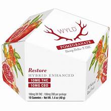 WYLD Real Fruit D9 Gummies 10MG