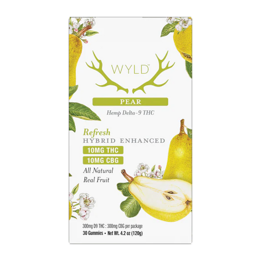 Wyld gummies 300MG 30CT 10mg THC 10mg CBG