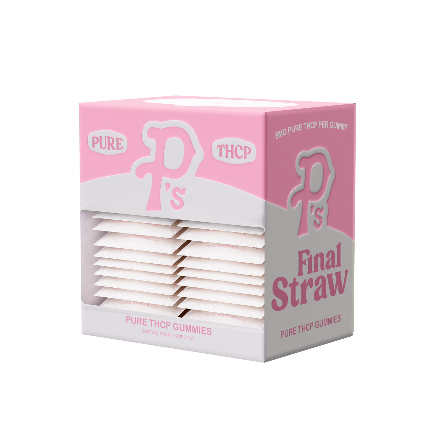 P's Final Straw Pure THCP 8mg Gummies