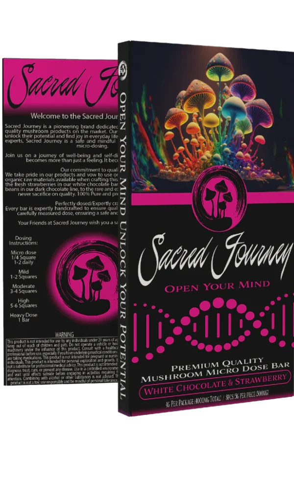 Sacred Journey Mushroom Chocolate Bars