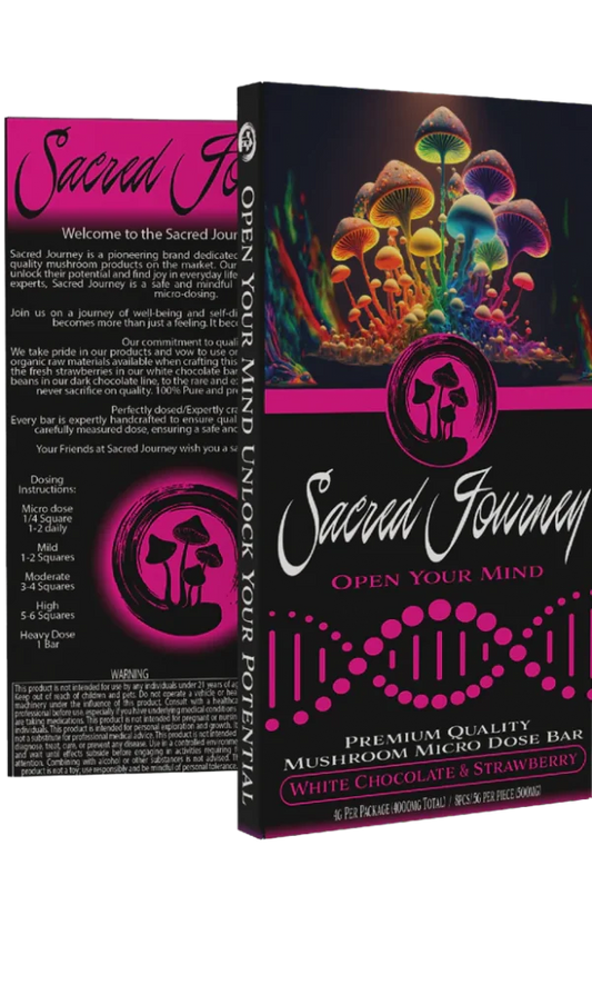 Sacred Journey Mushroom Chocolate Bars