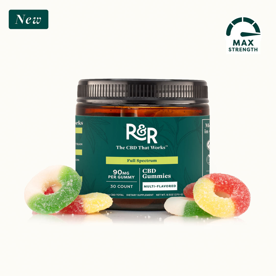 RR Gummy Rings Full Spectrum