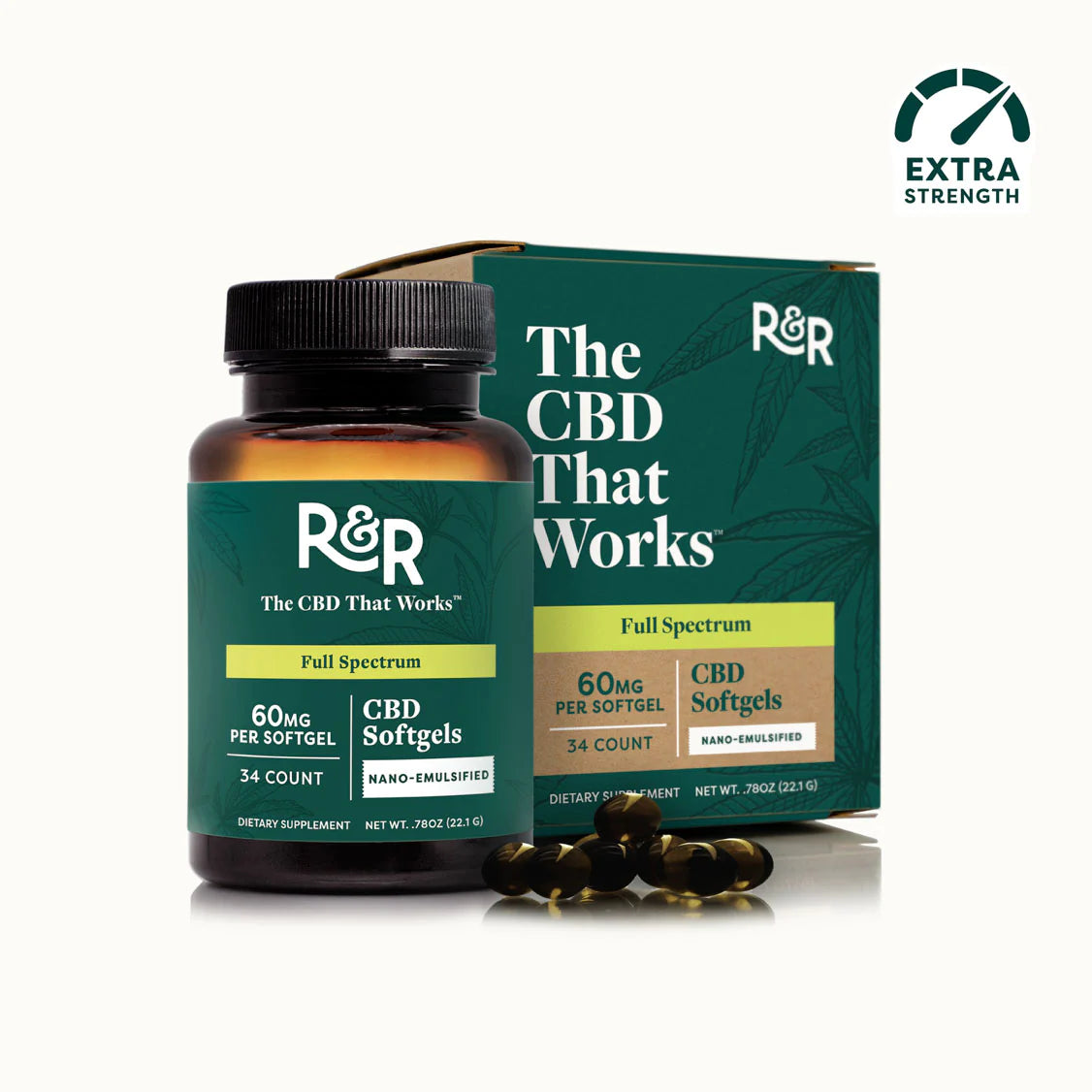 RR Soft Gels CBD 34CT