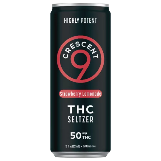 Crescent 9 Strawberry Lemonade THC Seltzer