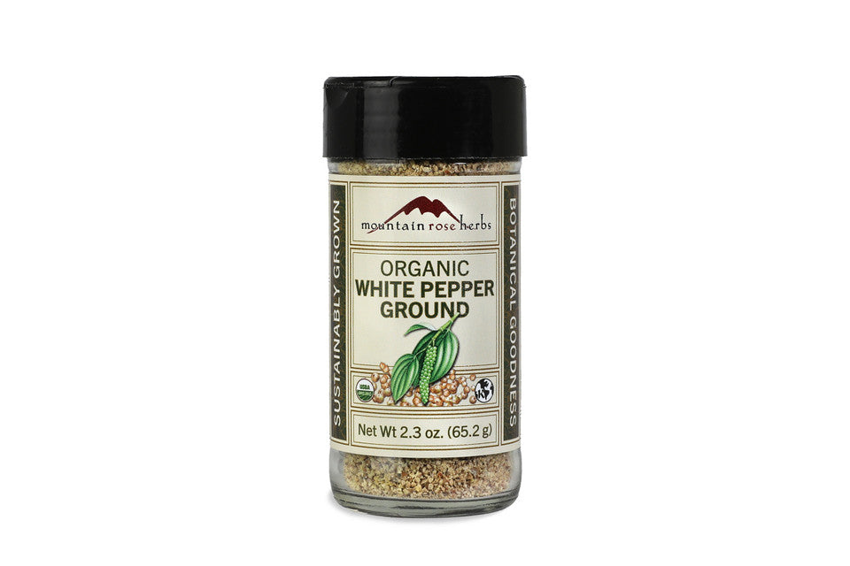 Organic White Ground Pepper