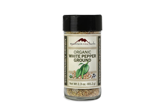 Organic White Ground Pepper