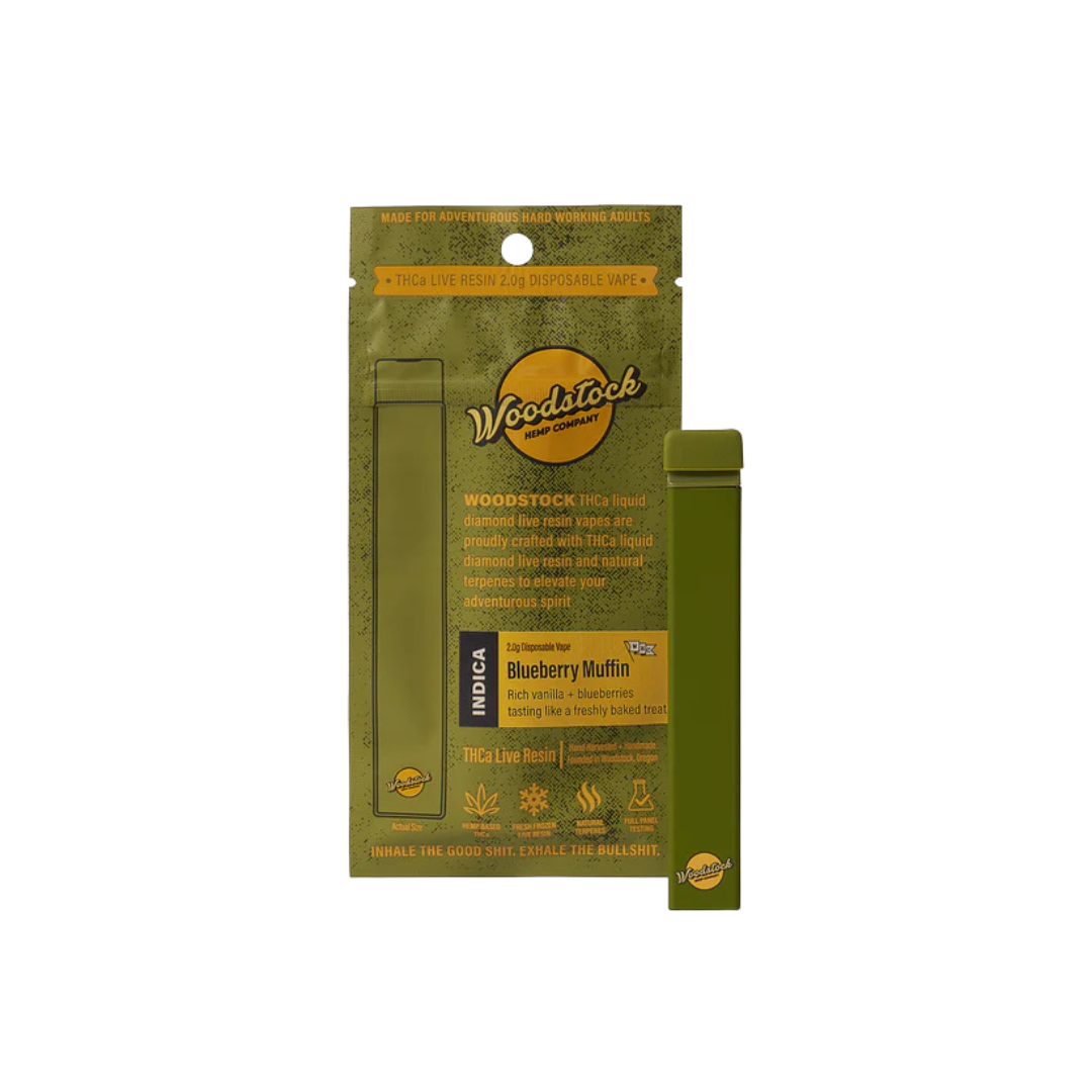 Wildwood THCA Live Resin Liquid Diamon 2g Disposable