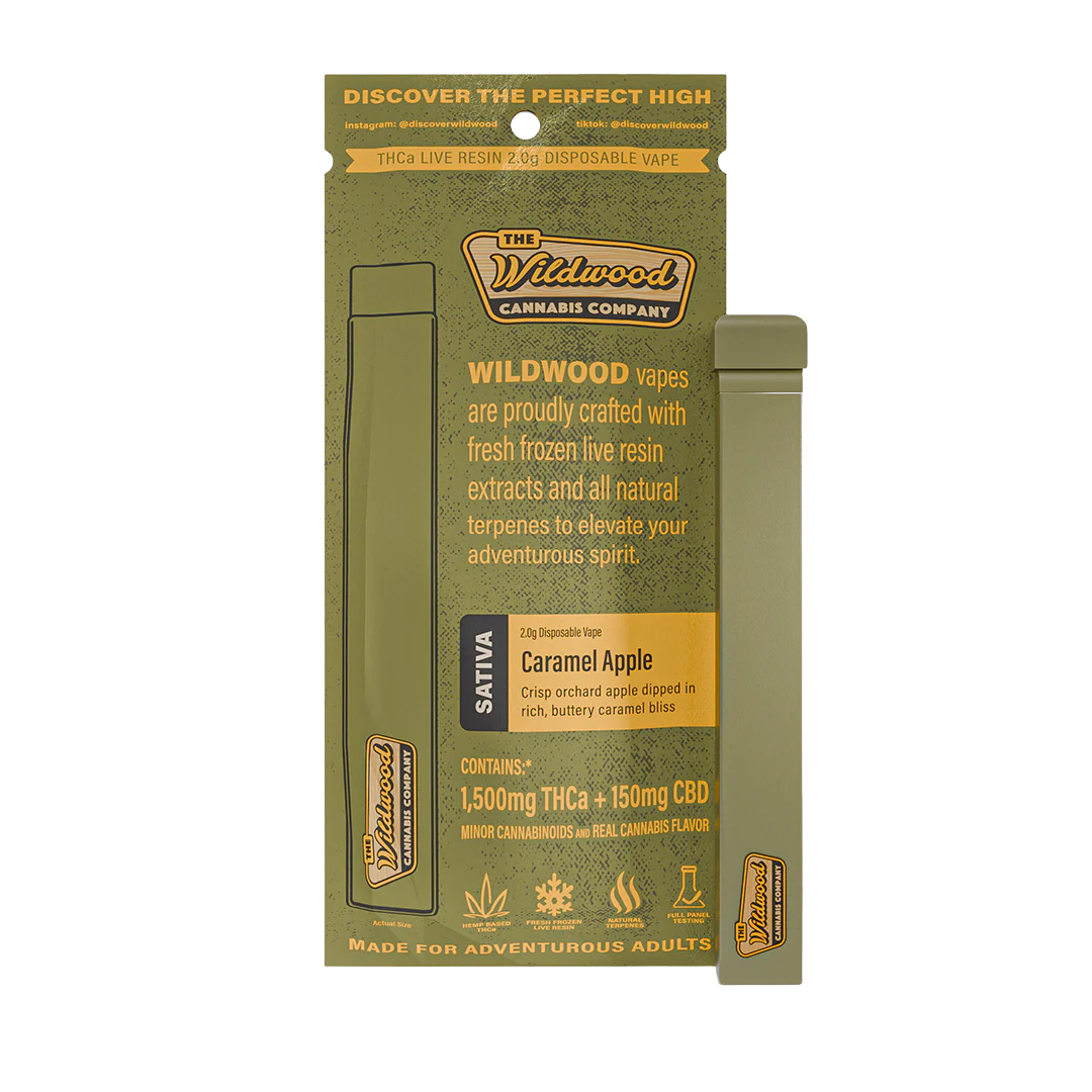 Wildwood THCA Live Resin Liquid Diamon 2g Disposable