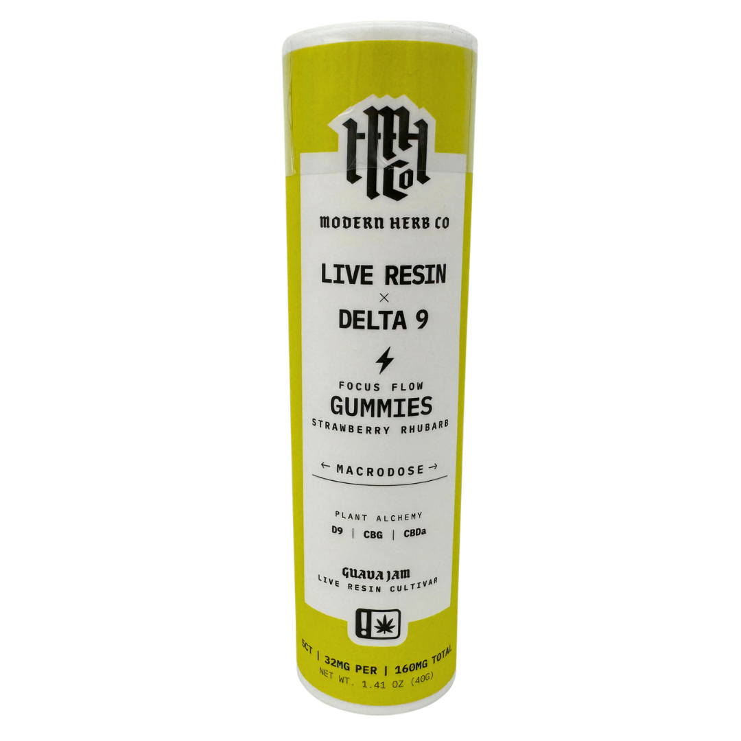 Modern Herb Co D9 Live Resin Gummies 5ct & 20ct