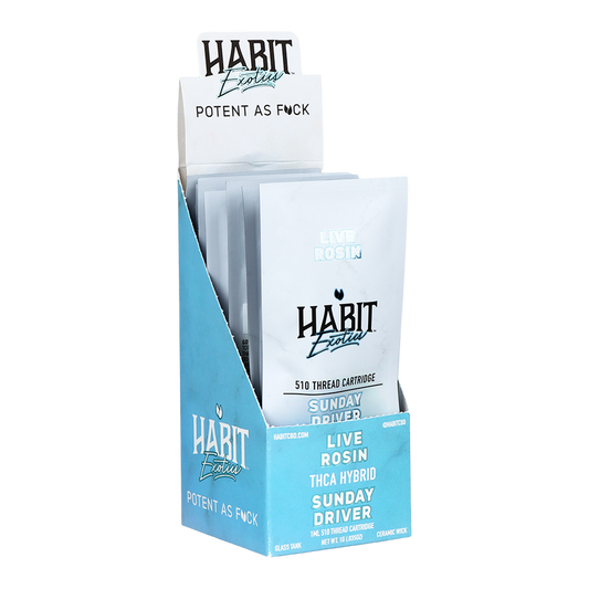 Habit Live Rosin 1G Cart Sunday Driver
