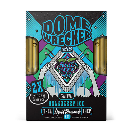 Dome Wrecker carts THCA Liq. Diamonds THCP 2x 2g