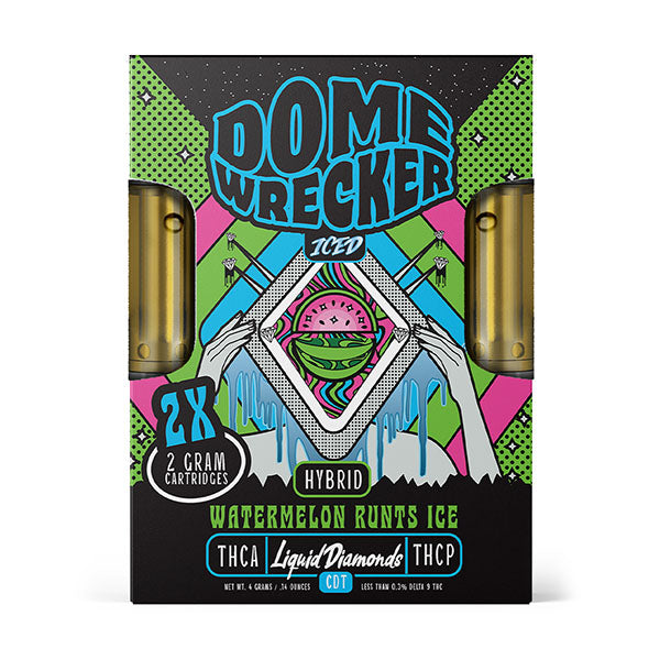 Dome Wrecker carts THCA Liq. Diamonds THCP 2x 2g