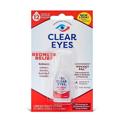 Clear Eyes Redness Relief Eye Drops