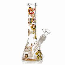 C&C Glass Tie Dye Glow Glass