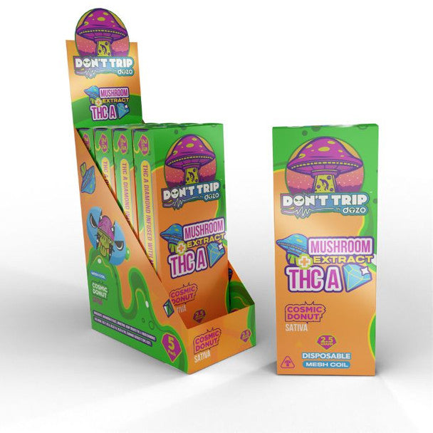 Don't Trip Dozo Disposable THCA & Mushroom Extract 2.5g